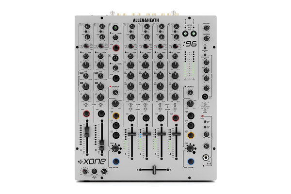 XONE:96 6+2 CHANNEL ANALOG DJ MIXER WITH BUILT IN DUAL 32BIT/96KHZ USB SOUND CARDS & USB INPUT